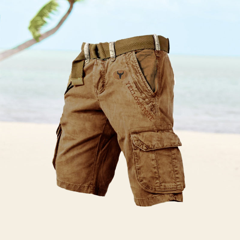 Alsidige cargo-shorts til mænd - iman