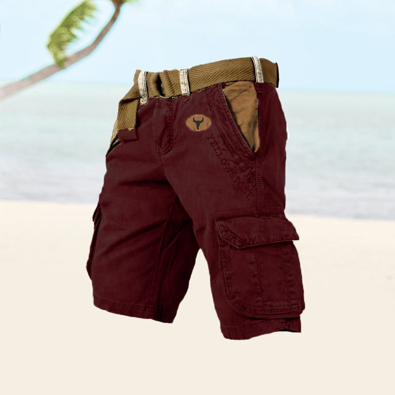 Alsidige cargo-shorts til mænd - iman