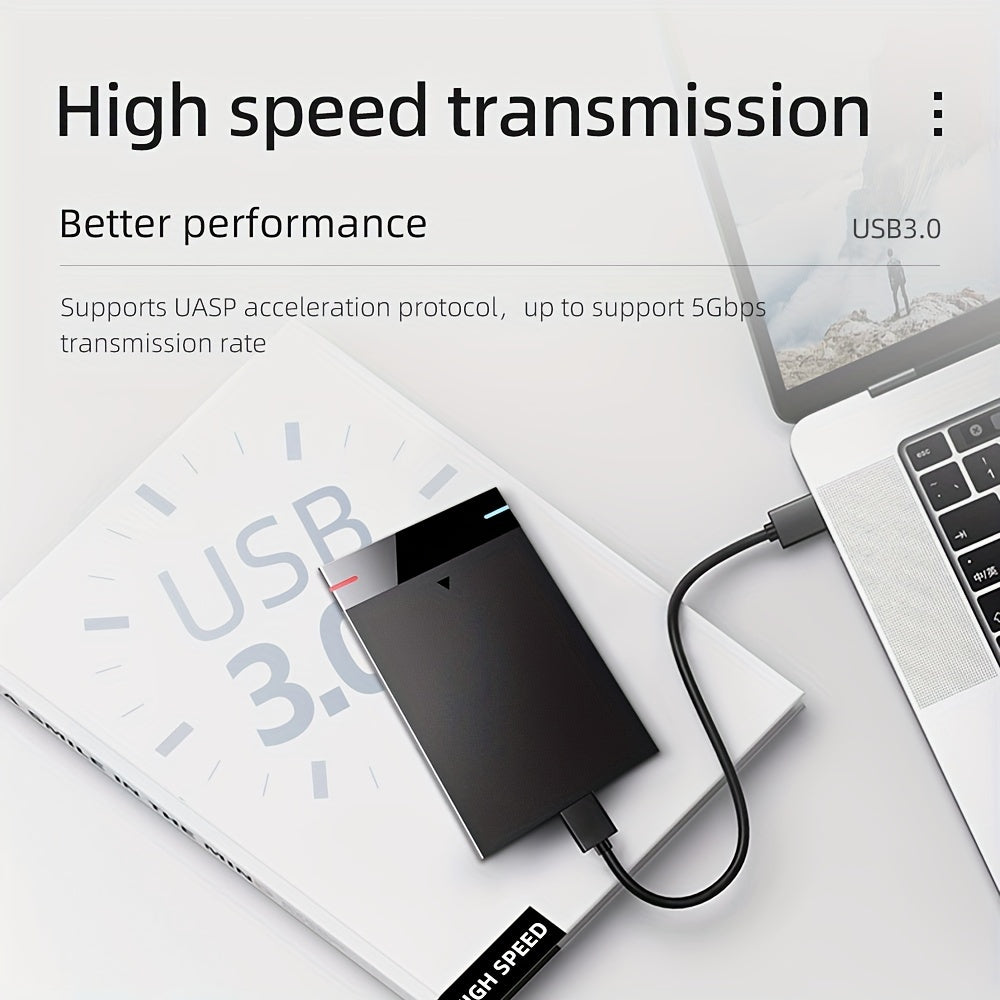 Disque dur externe portable USB 3.0 (160 GB-500 GB, disque dur mobile à grande vitesse pour ordinateur portable et téléphone)