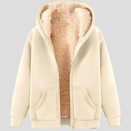 Sweat à capuche d'hiver pour hommes, chaud et doublé de polaire