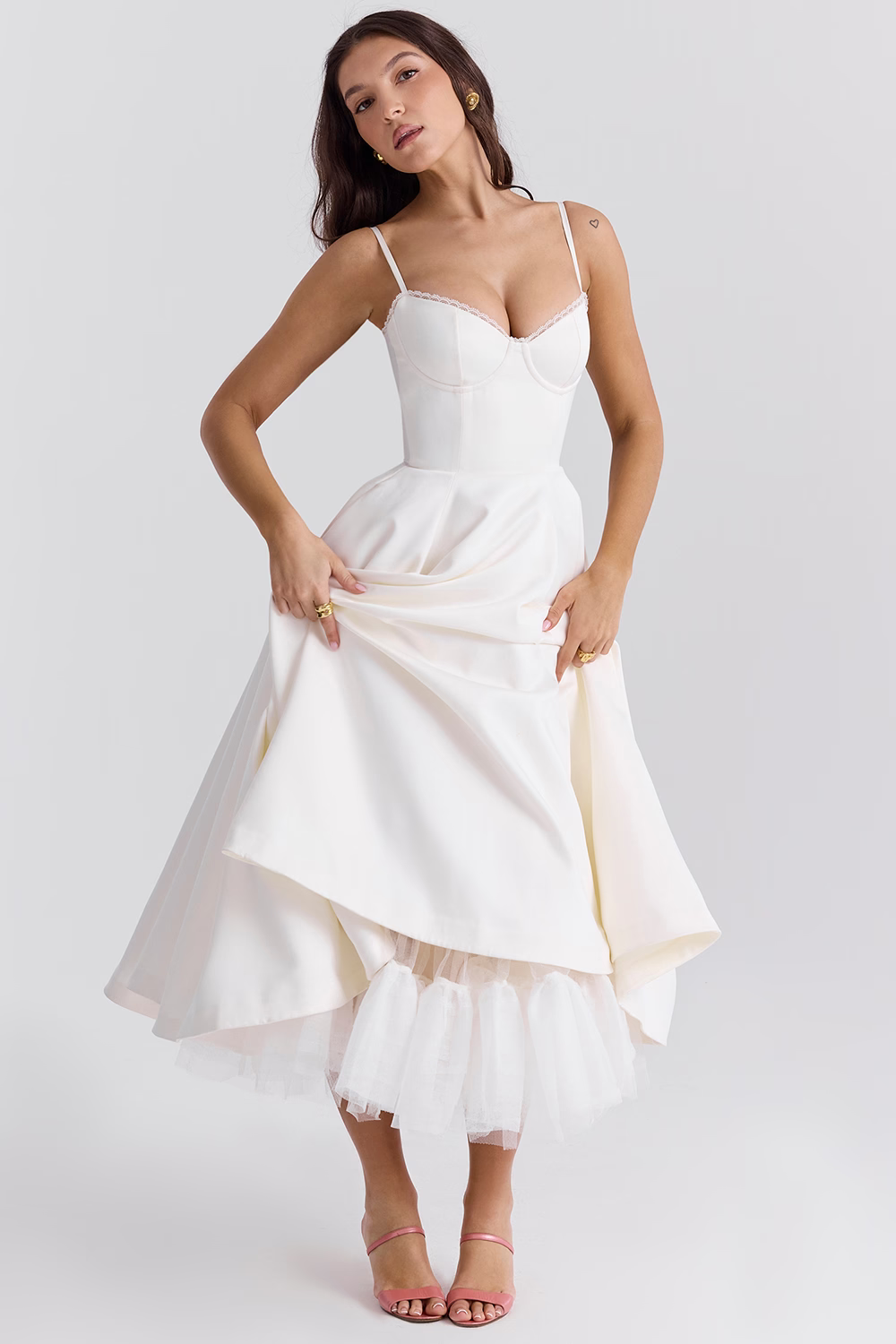 Sophie | Luxe slankende maxikjole