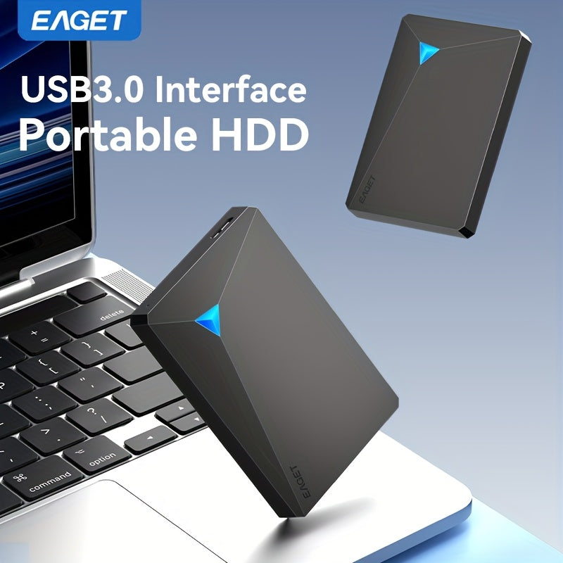 EAGET disque dur externe portable USB 3.0 (250 GB-4 TB, pour ordinateur portable, MacBook et PS5)