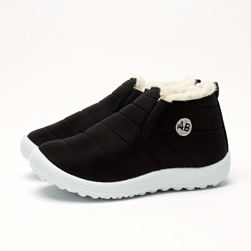 Botins de lã quentes, aconchegantes e antiderrapantes, botas de caminhada macias - Laice