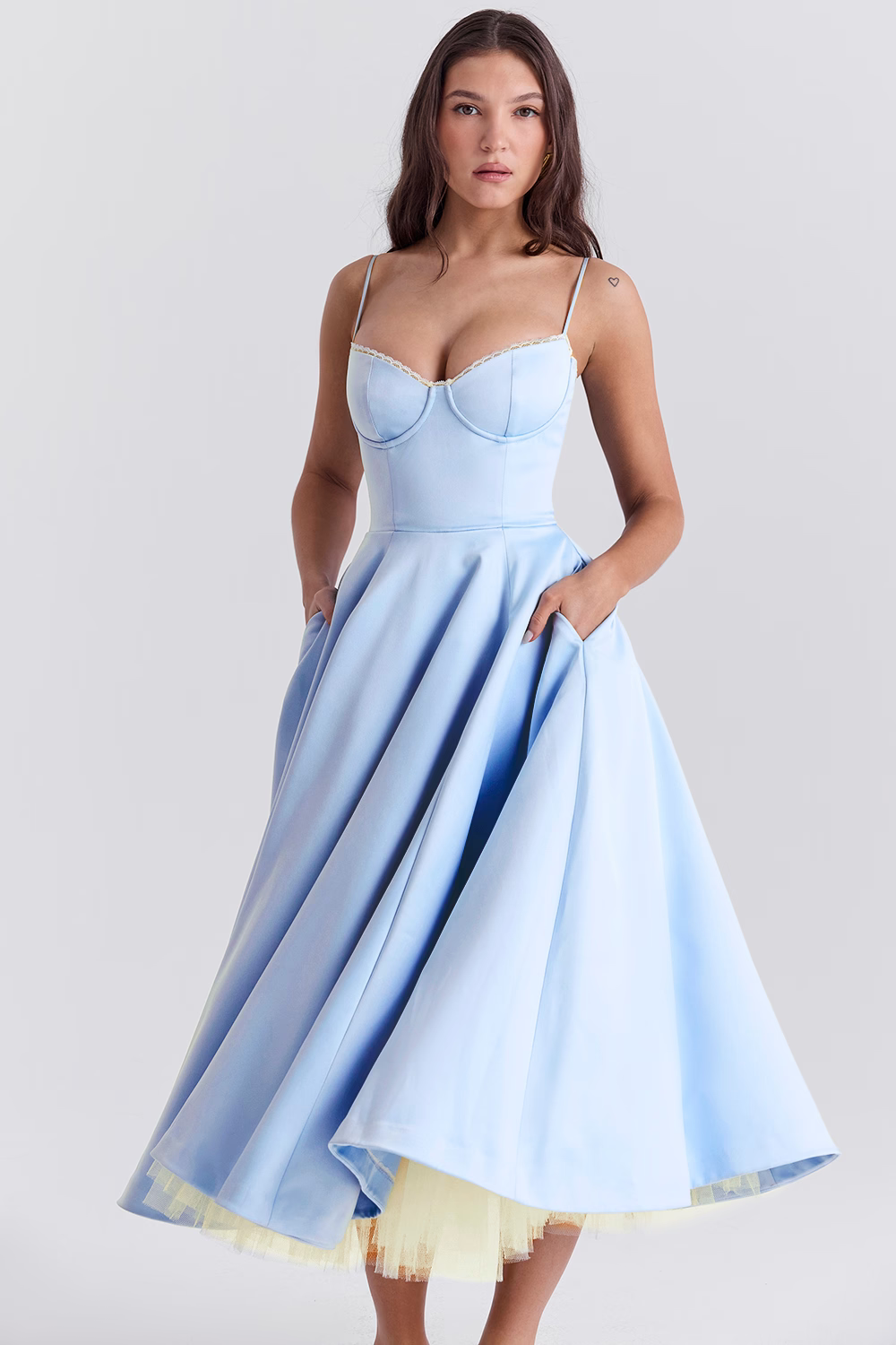 Sophie | Luxe slankende maxikjole