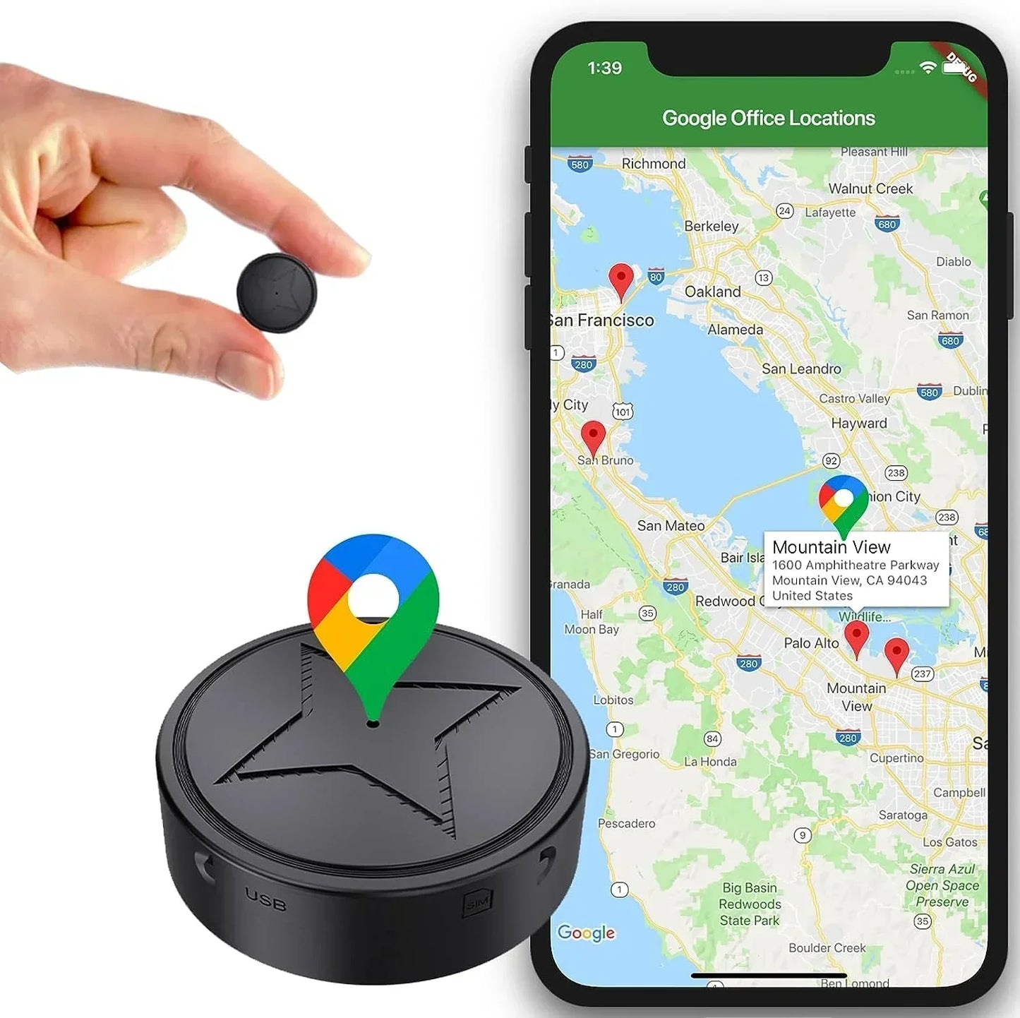 MiniTrack - výkonný magnetický GPS tracker