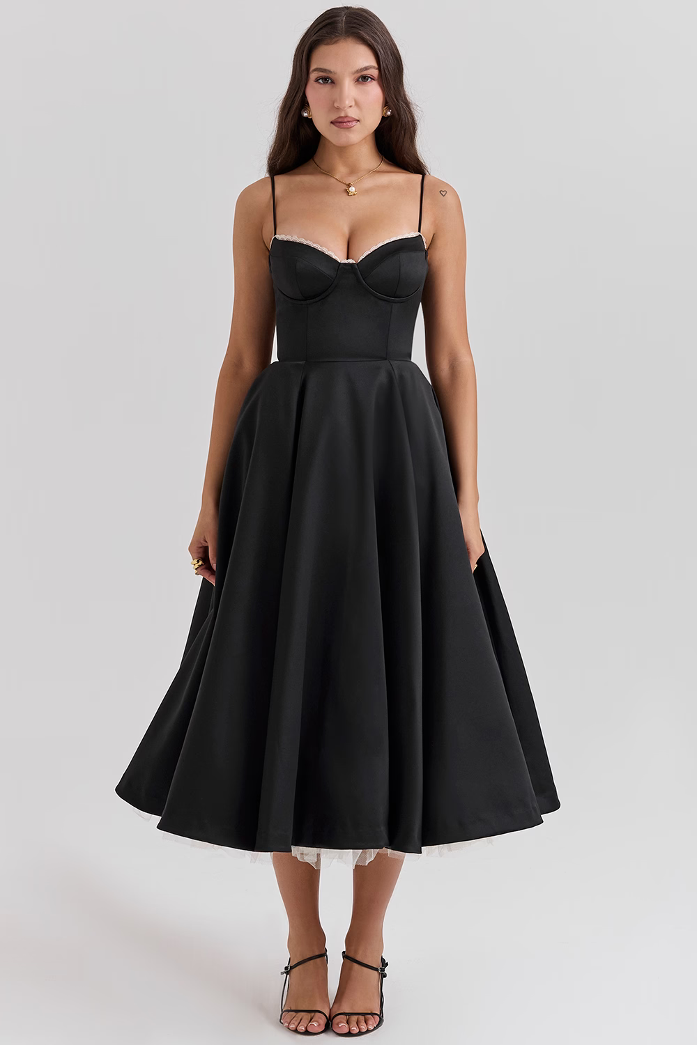 Sophie | Luxe slankende maxikjole