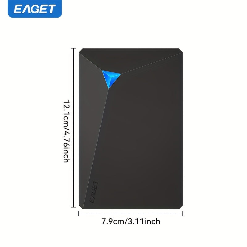 EAGET disque dur externe portable USB 3.0 (250 GB-4 TB, pour ordinateur portable, MacBook et PS5)
