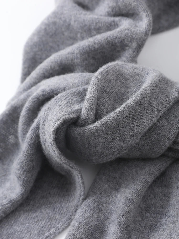 Elégante écharpe triangulaire pour femme en 100% laine - chaude et élégante pour l'automne et l'hiver