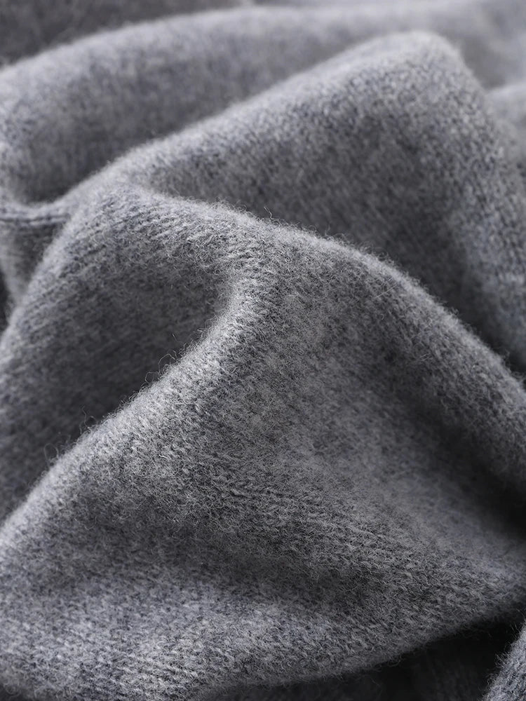 Elégante écharpe triangulaire pour femme en 100% laine - chaude et élégante pour l'automne et l'hiver