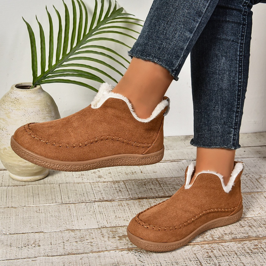 Alnairah - Chaussures d'hiver confortables et chaudes pour femmes