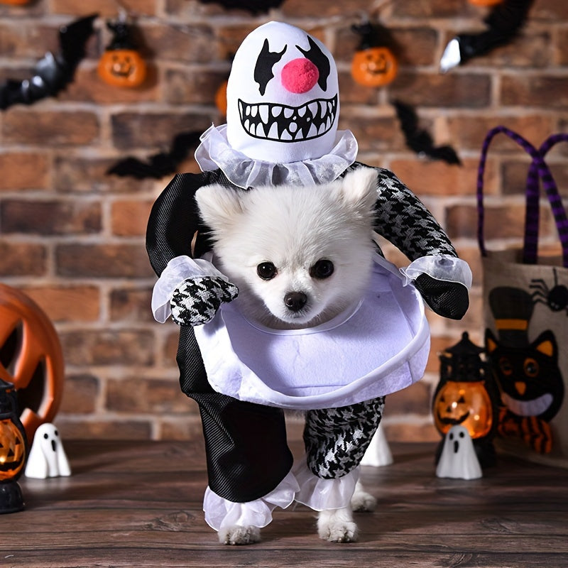 Halloween kostým pro psy | Chodící klaun design