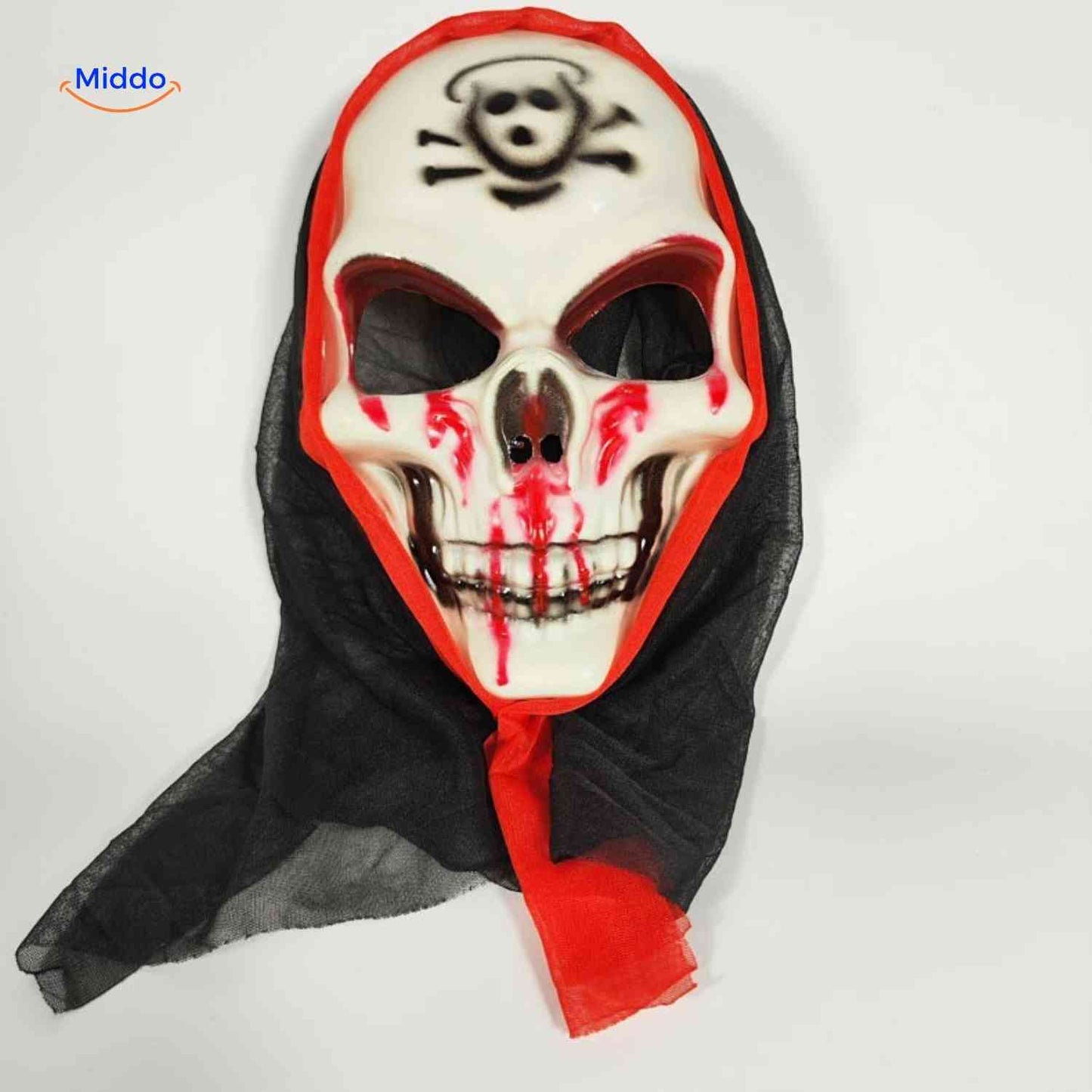 Grimora-készlet | kiegészítők Halloween-köpenyhez, csontvázmaszkokhoz és pecséthez