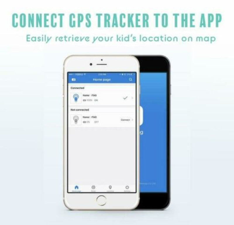 Mini GPS tracker - Safekiddo - Sledovací zařízení v reálném čase - Bezpečnostní monitor pro děti a domácí mazlíčky