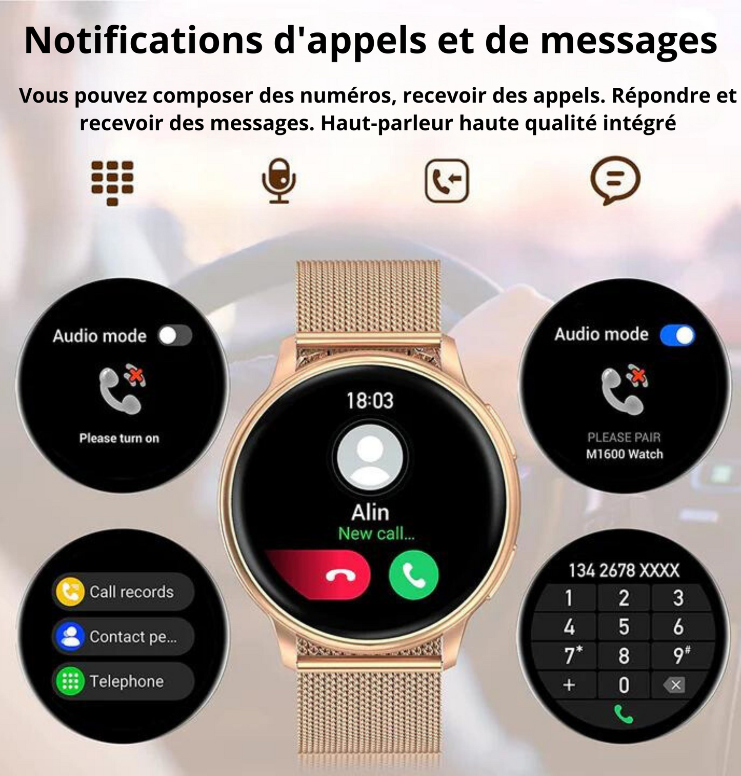 Connected Watch til kvinder | Elegance og ydeevne