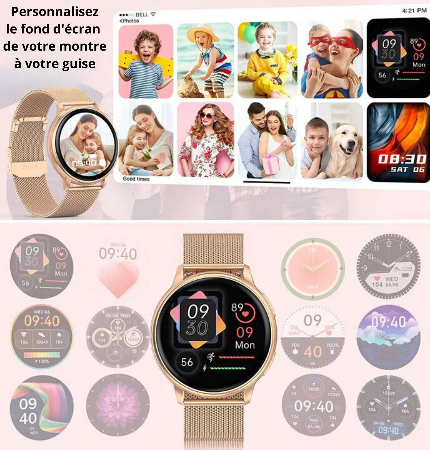 Connected Watch til kvinder | Elegance og ydeevne