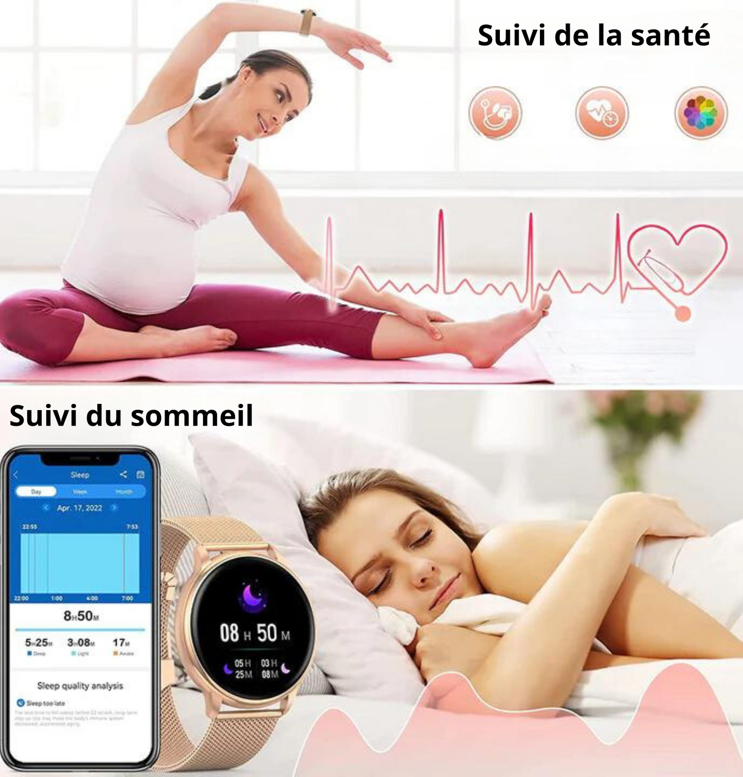 Connected Watch til kvinder | Elegance og ydeevne