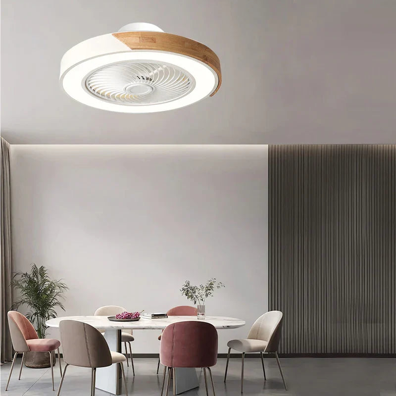 Stropní ventilátor - tichá LED osvětlení s ventilátorem a dálkovým ovládáním