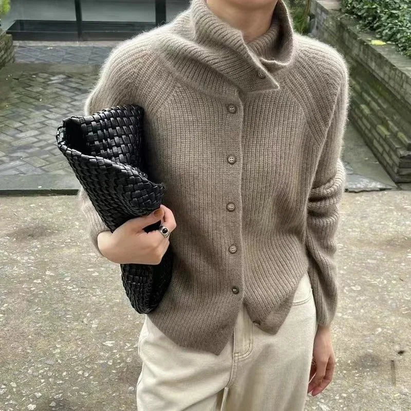 Clara – Cardigan pro ženy, útulný pletený | svetr