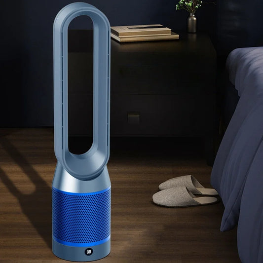 AirPure V9000 | 4 en 1 - chauffage par ventilateur, désodorisant, purificateur d'air par UV et ioniseur avec télécommande