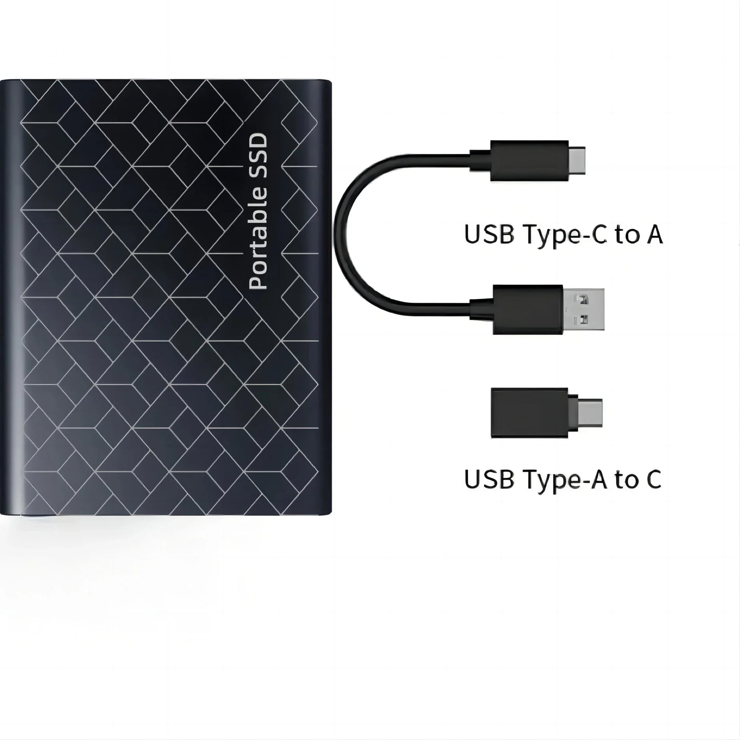 2026 Disque dur externe SSD 1TB/2TB M.2 pour Xiaomi, ordinateur de bureau et MacBook