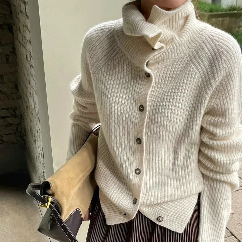 Clara – Cardigan pro ženy, útulný pletený | svetr