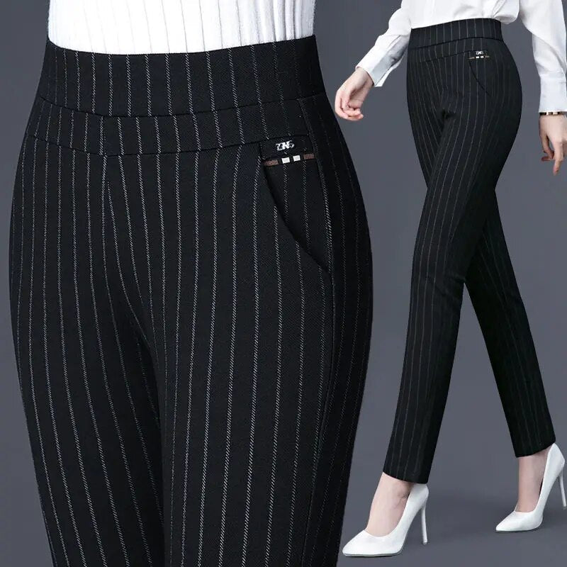Magas derekú, hamis zsebes, elasztikus leggings