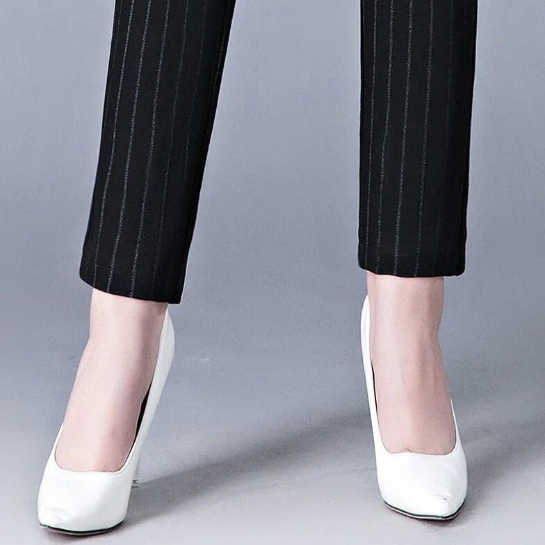 Magas derekú, hamis zsebes, elasztikus leggings