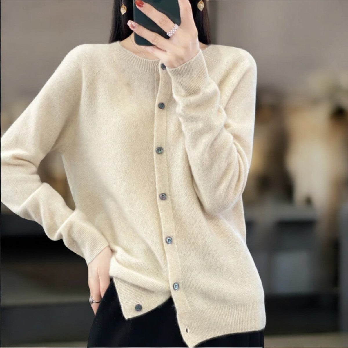 Anna | Cardigans i merinould