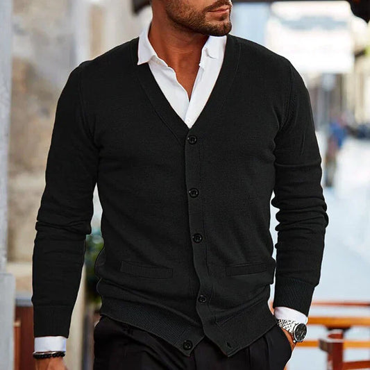 Veste en coton pour hommes, style décontracté