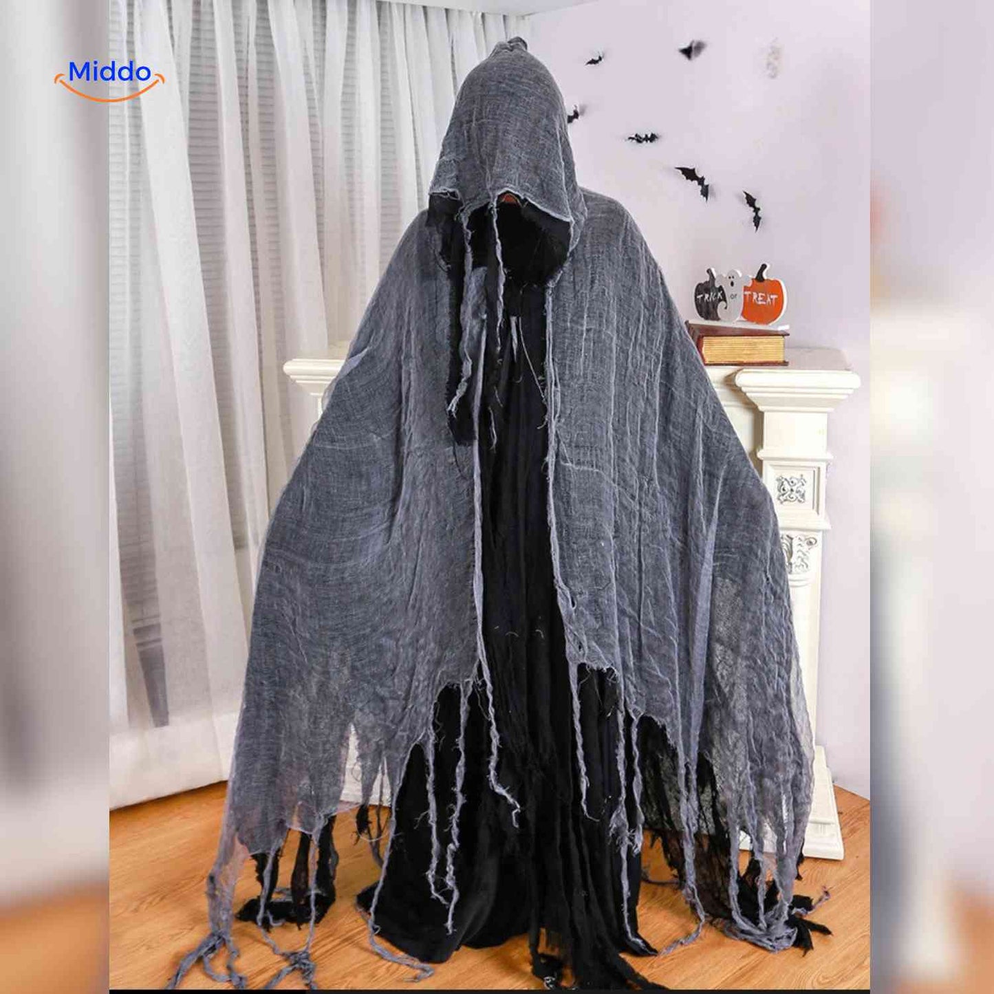 ShadowReap-kappe | Halloween kostým, lehký a děsivý