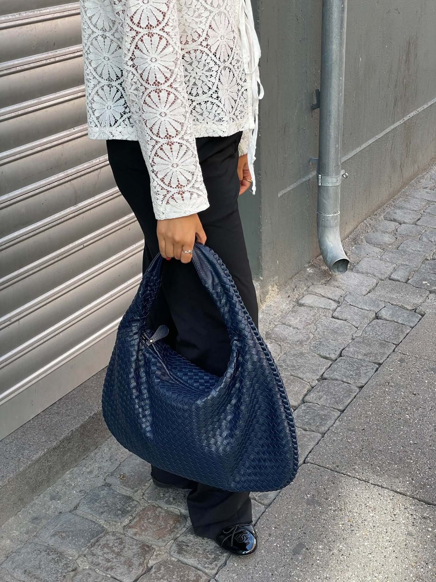 Jackie - vævet taske