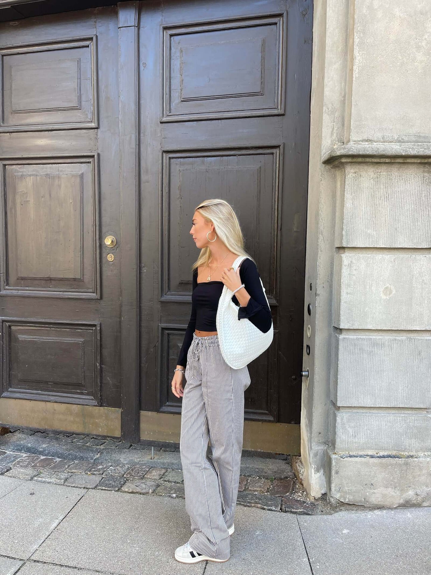 Jackie - vævet taske