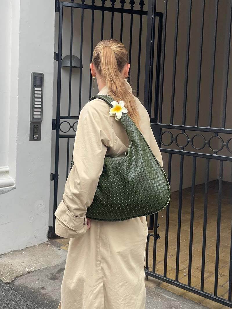 Jackie - vævet taske