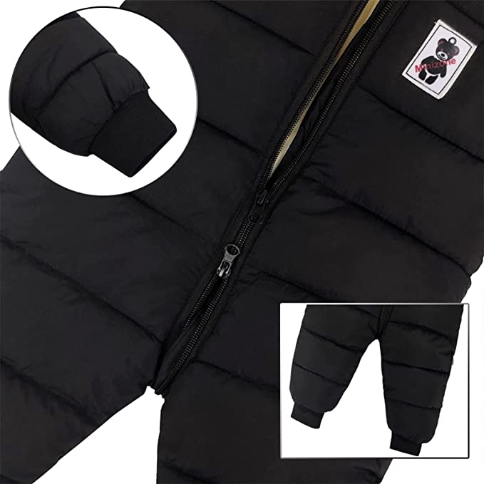 Roupa de inverno quente e aconchegante para bebês com orelhas