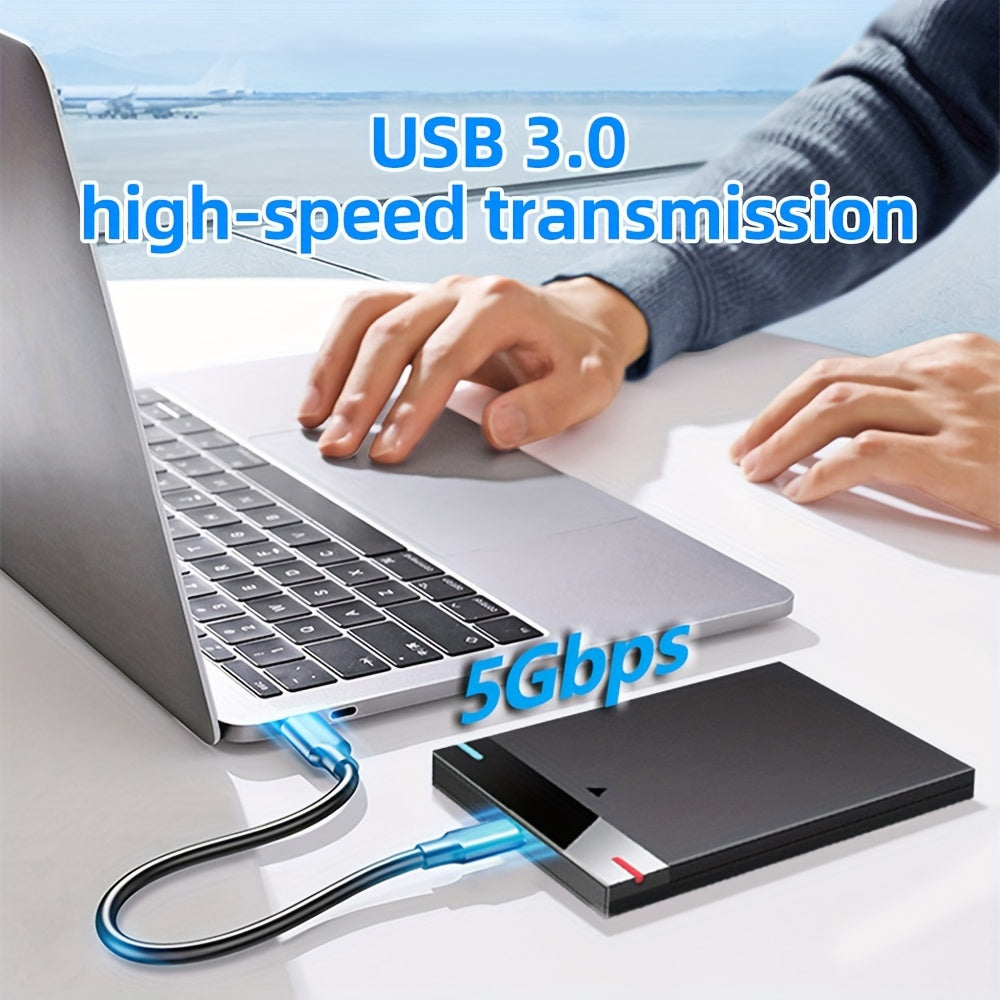 Disque dur externe portable USB 3.0 (160 GB-500 GB, disque dur mobile à grande vitesse pour ordinateur portable et téléphone)