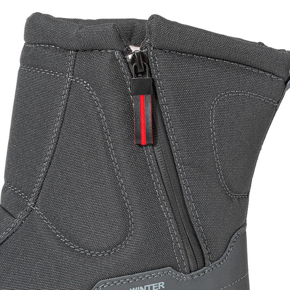 Botas de invierno para mujer con cremallera lateral – botas de nieve impermeables, antideslizantes y duraderas con forro cálido