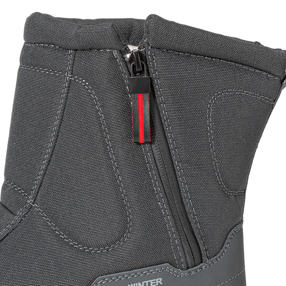 Botas de invierno para mujer con cremallera lateral – botas de nieve impermeables, antideslizantes y duraderas con forro cálido