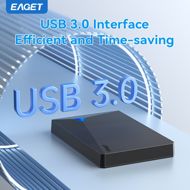 EAGET disque dur externe portable USB 3.0 (250 GB-4 TB, pour ordinateur portable, MacBook et PS5)