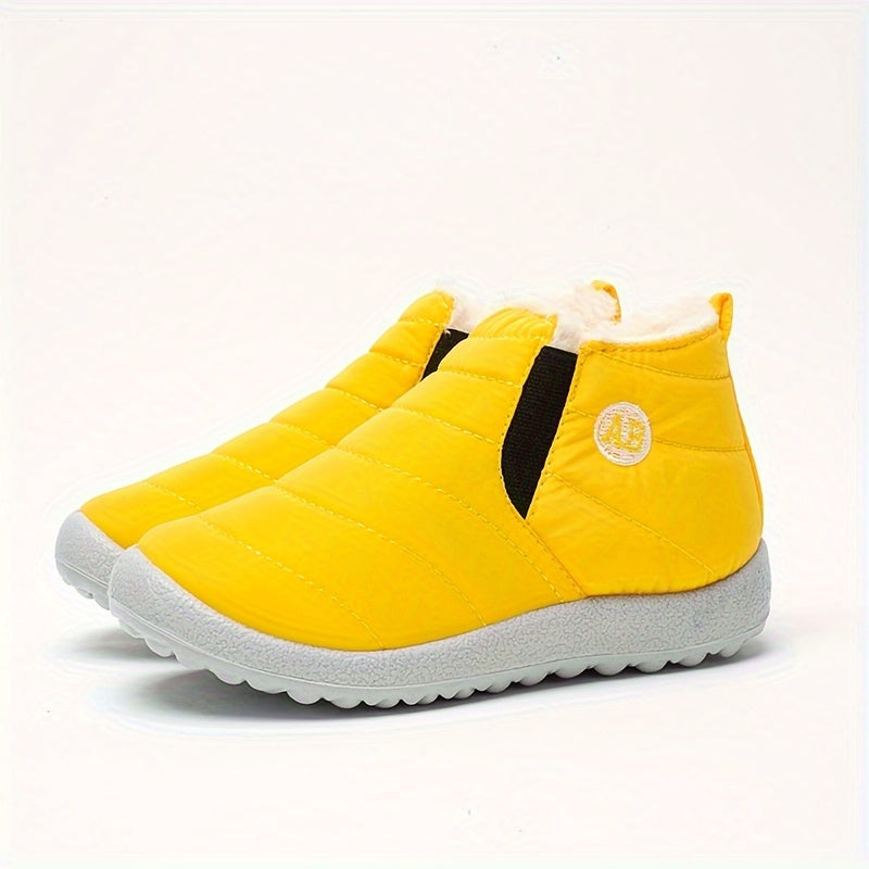 Botins de lã quentes, aconchegantes e antiderrapantes, botas de caminhada macias - Laice