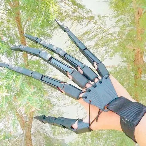 CreepaClaw | Extensie de deget 3D mobilă - Accesoriu mobil pentru mână cosplay cu gheară pentru Halloween