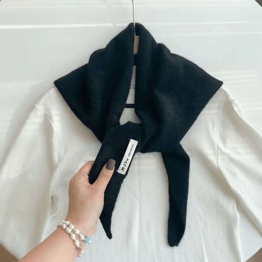 CosyWrap - écharpe triangulaire en laine pour femmes, comme foulard ou cape chaude