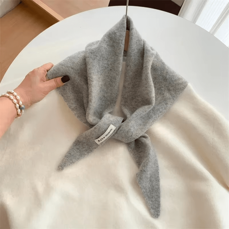 CosyWrap - écharpe triangulaire en laine pour femmes, comme foulard ou cape chaude