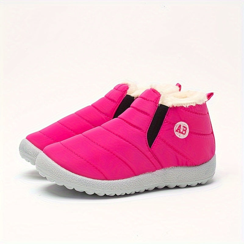 Botins de lã quentes, aconchegantes e antiderrapantes, botas de caminhada macias - Laice