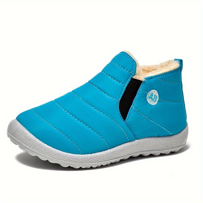Botins de lã quentes, aconchegantes e antiderrapantes, botas de caminhada macias - Laice
