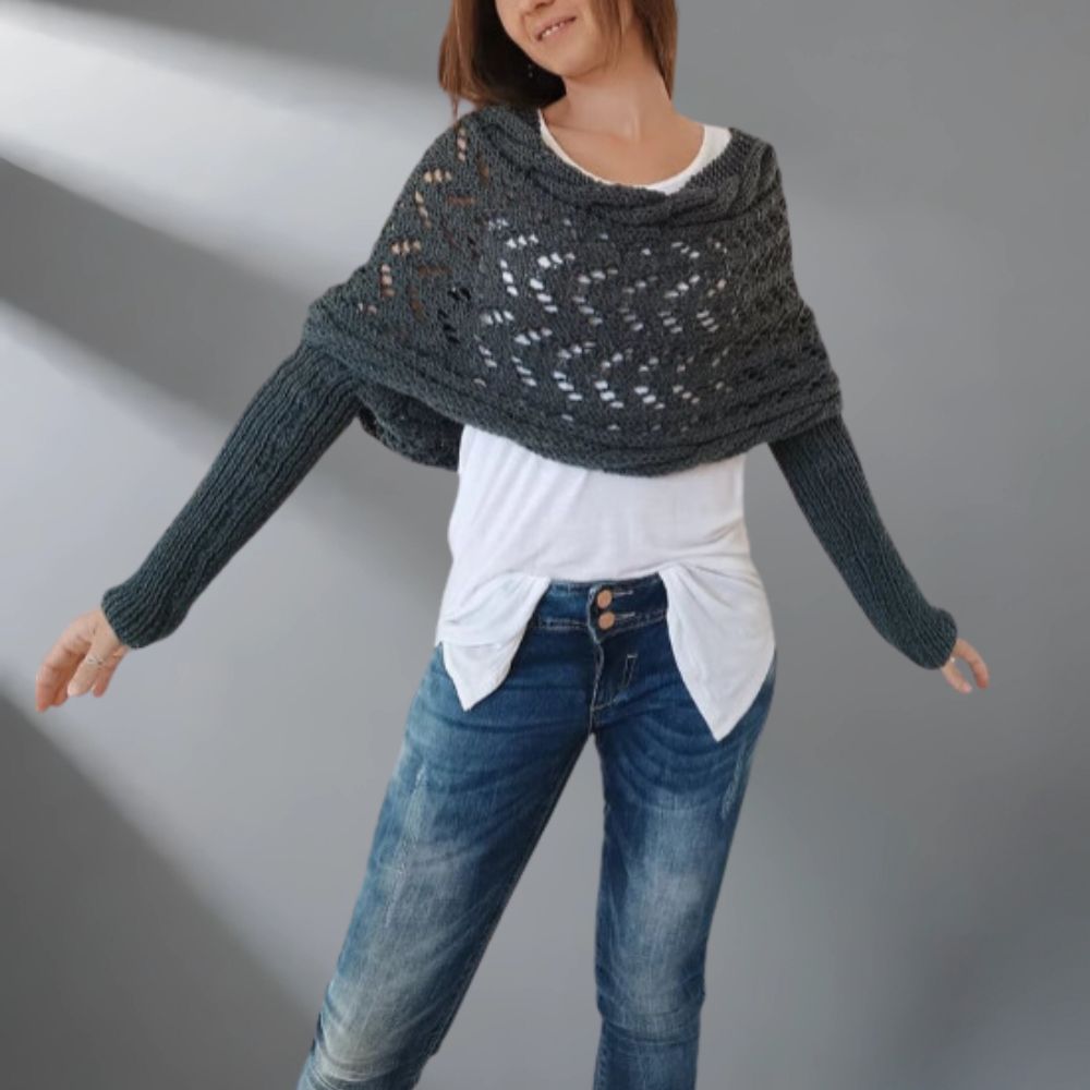 Cachecol de aquecimento WarmWrap