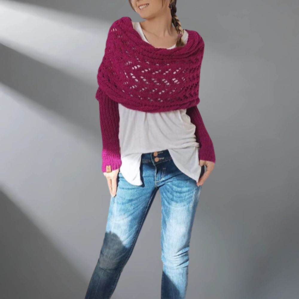 Cachecol de aquecimento WarmWrap