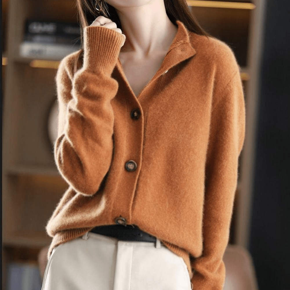 Annie™ | Strick-Gilet en cachemire