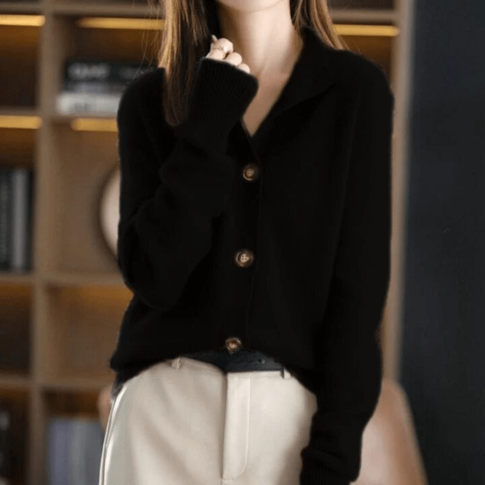 Annie™ | Strick-Gilet en cachemire
