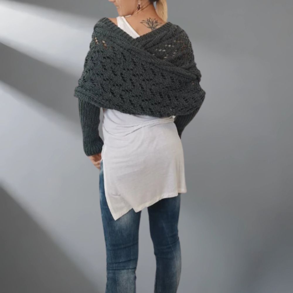 Cachecol de aquecimento WarmWrap