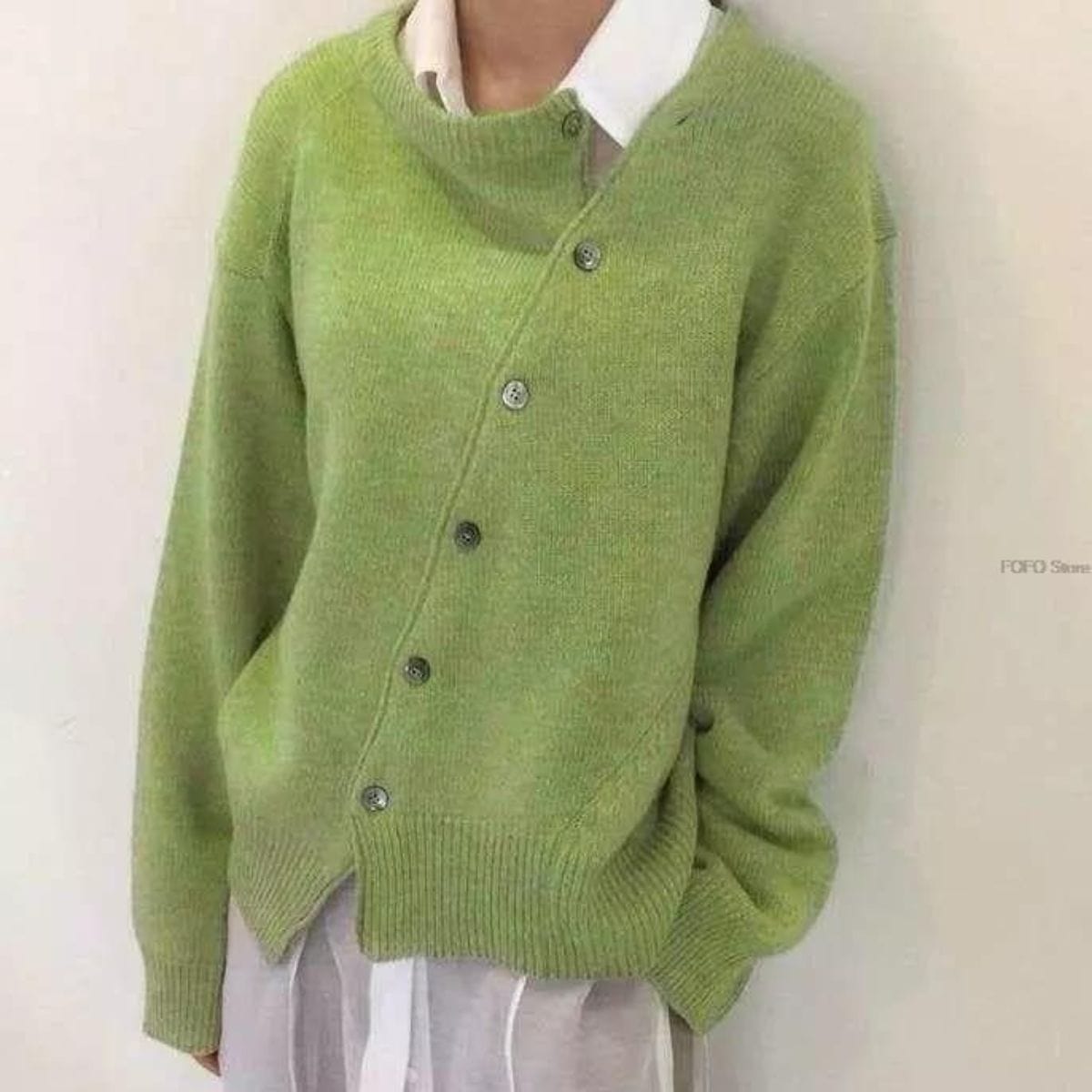 Kvinder - Cardigan i kashmir - Behagelig knapstolpe - Elegant, blød strik til kvinder med stil